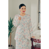 Kurung Kemboja Set in Krim White